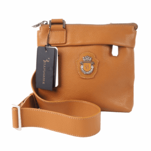 BILLIONAIRE Crossbody Crest Umhängetasche Herren Kalbsleder Luxus NEU OP: 850 €