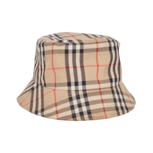 BURBERRY Check-Karo Fisherhut Unisex Gr. XL  Baumwolle Luxus Designer OP: 390 €