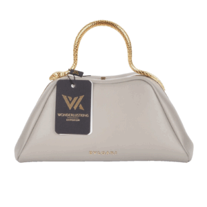 BVLGARI BULGARI Serpenti Henkeltasche Grau Luxus ohne Riemen NEU OP: 3900 €