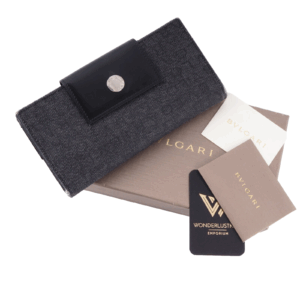 BVLGARI / Bulgari Tri-Fold Long Wallet Luxus Designer  Portemonnaie OP: 520 €
