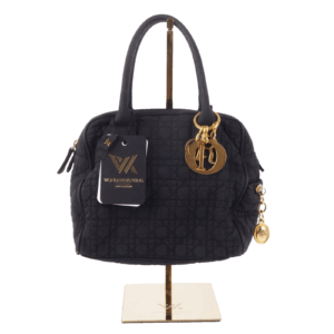 CHRISTIAN DIOR Cannage Medium Canvas Luxus Stofftasche Vintage OP: 1400 €