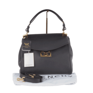 GIVENCHY Mystic Medium Leder Black Luxus Designer Tote Handtasche OP: 2750 €