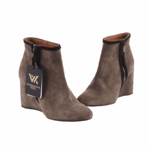 LANVIN Suede Ankle Boots Luxus Designer Wildleder Stiefelette Gr.41 OP: 660 €