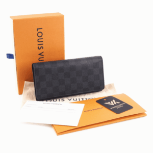 LOUIS VUITTON Brazza Portemonnaie Damier Graphite N62665 Long Wallet OP: 580 €