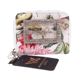 PHILIPP PLEIN WVG0075 Floral Print Continental Wallet Postemonnaie OP: 970 €