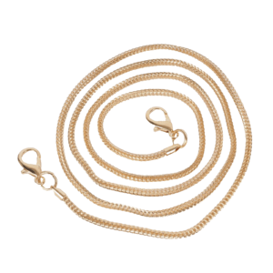 Schulterkette 107 cm Crossbody Gold für Pochetten, mini Abendtaschen