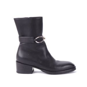 BALENCIAGA Infinity Ankle Boots Luxus Leder Designer Stiefelette Gr. 37 OP: 890€