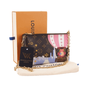 LOUIS VUITTON M68486 Double Zip Pochette on Chain Limited Vivienne in Shanghai
