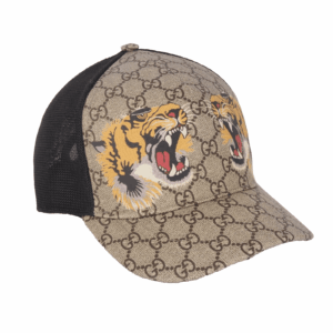 GUCCI Angry Tiger Cap Guccissima Limited Designer Baseballkappe Käppi OP: 490 €