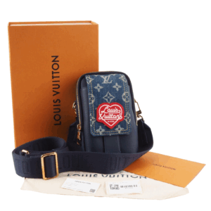 LOUIS VUITTON x NIGO M81060 Flap Double Phone Pouch Luxus Crossbody OP: 1600 €
