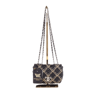CHANEL Sac Class Rabat Mini Schultertasche Geflochten