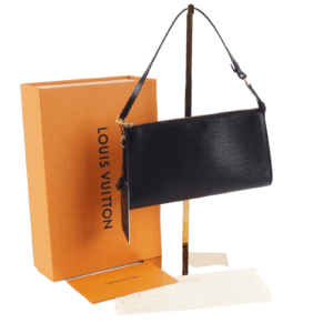LOUIS VUITTON M52952 Pochette Accessoires 21 Epi Noir Luxus Pochette NP: 1150 €