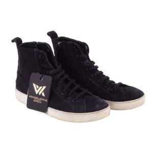 LOUIS VUITTON Stellar Suede Black High Top Luxus Wildleder Sneaker Gr37 OP: 710€