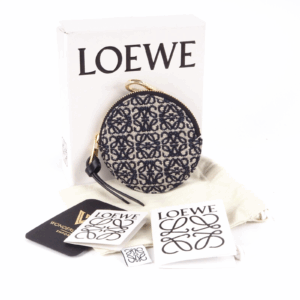 LOEWE Anagram Jacquard Cookie Belt Pouch Bag Charm Luxus Designer NEU OP: 490 €