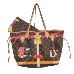 LOUIS VUITTON M41390 Neverfull MM Summer Trunk 2018 +Pochette Limited OP: 1850 €