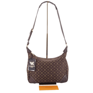 LOUIS VUITTON M95225 Boulogne Mini Lin Luxus Designer Schultertasche OP: 950 €