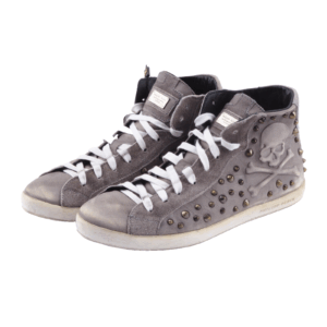 PHILIPP PLEIN High Top Limited Skull Studded Sneakers Rare EU44,5 OP: 800 €
