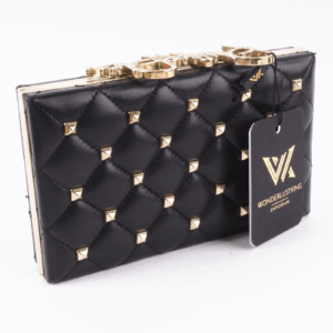 PHILIPP PLEIN WBB0416 Evening bag Studs Luxus Limited Abendtasche OP: 2000 €
