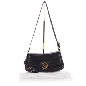 STELLA MCCARTNEY S-Wave Luxus Designer Vegan-Leder Schultertasche OP: 1695 €