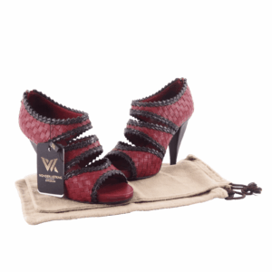 BOTTEGA VENETA Intrecciato Storm Pumps Luxus Leder High Heels Gr.39 OP: 990 €