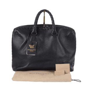 BOTTEGA VENETA Intrecciato Trimmed Business Bag Luxus Leder Tasche OP: 2700 €