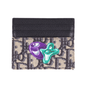 CHRISTIAN DIOR x Kenny Scharf Limited Jacquard Oblique Kartenetui Cardholder