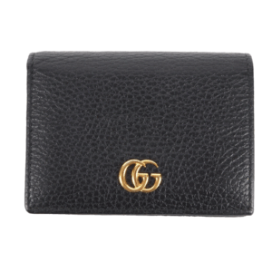 GUCCI 456126 Marmont GG Mini Wallet Leder Luxus Designer Geldbeutel OP: 375 €