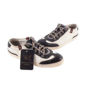 GUCCI Sneaker GG Plus Lace Up Luxus Designer Damenschuhe Gr.37 OP: 410 €