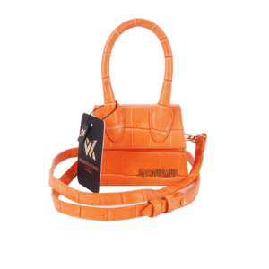 JACQUEMUS Micro Chiquito Orange Luxus Designer Kroko Optik Crossbody OP: 550€