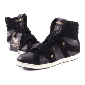 JIMMY CHOO Tokyo Glitter Metallic Nappa Hight Top Sneakers EU 40 OP: 798 €
