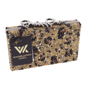 PHILIPP PLEIN WBB0513 Clutch Signature Leopard Limited Abendtasche OP: 4080 €