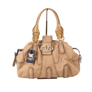 VALENTINO GARAVANI V-Fabric Tote Luxus Designer Leder Handtasche OP: 1800 €