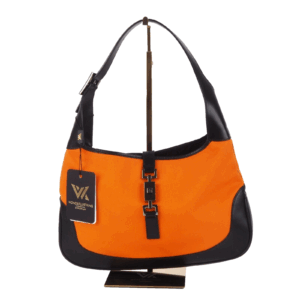 GUCCI Jackie Classic Textil Orange 3306 Hobo Luxus Designer Tasche OP: 1300 €