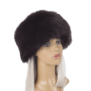 INA BÖCKLER Echtpelz Pelzhut Luxus Designer Handmade in München sehr hochwertig
