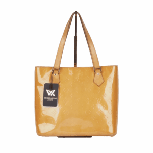 LOUIS VUITTON M91004 Houston Vernis Jaune Luxus Designer Tasche OP: 800 €