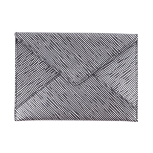 LOUIS VUITTON VIP Kirigami Medium Pouch Einladung-Umschlag Epi Silver Black