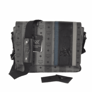 MCM Munich Lion Messenger Bag Luxus Designer Kuriertasche Business OP: 850 €