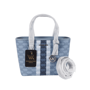 MICHAEL KORS Jet Set Pale Blue 2Way Mini Tote Designer Schultertasche OP: 245 €