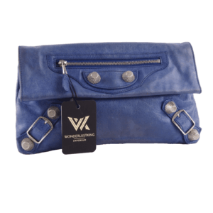 BALENCIAGA 186182 City Giant Envelope Clutch Luxus Lammleder Pochette OP: 990 €