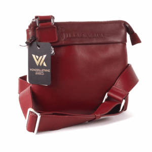BILLIONAIRE Crossbody Crest Umhängetasche Herren Kalbsleder Luxus NEU OP: 850 €