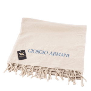 GIORGIO ARMANI Badetuch Strandtuch Baumwollfrottee XL Neu 200 cm OP: 450 €
