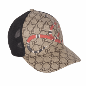 GUCCI Kingsnake Limited Guccissima Cap Designer Baseballkappe Käppi OP: 490 €