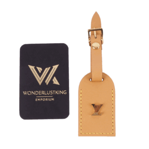 LOUIS VUITTON M43514 Kofferanhänger Luggage Tag for Petite Boite Chapeau Gold