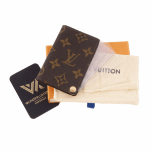 LOUIS VUITTON M60937 Porte-Cartes crédit pression Mng Luxus Designer Kartenetui