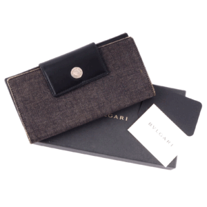 BVLGARI / Bulgari Tri-Fold Long Wallet Luxus Designer  Portemonnaie OP: 520 €