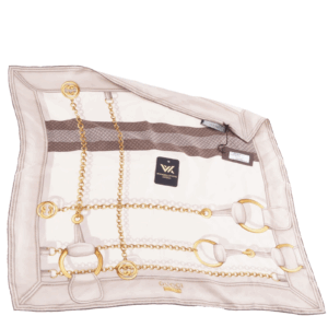 GUCCI 269346 Jimi Twill 70 Luxus Designer Handgerolltes Seidentuch NP: 290 €