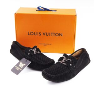 LOUIS VUITTON L789 Monte Carlo Suede Luxus Wildleder Mokassins EU42 OP: 650 €