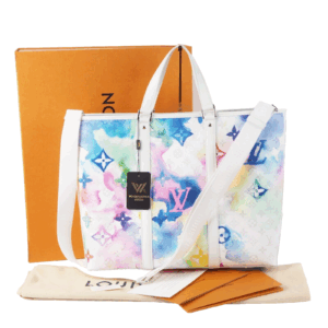 LOUIS VUITTON New Tote GM Aquarell M45754 Rare Limited Luxus Designer Handtasche