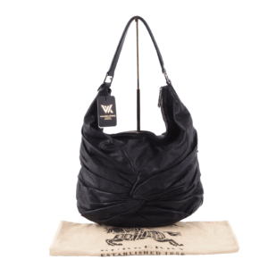 BURBERRY Healy Knot Soft Nappa Leder Designer Luxus Hobo Schultertasche OP:1100€