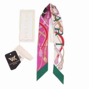 BVLGARI Bulgari Serpenti 75 Heritage Carré Halstuch Seidentwill OP: 180 €